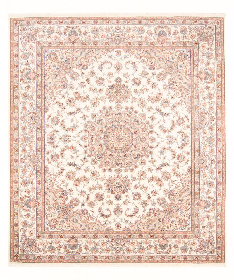 Täbriz - 50 Raj Teppich 245x300cm - Perserteppich - creme