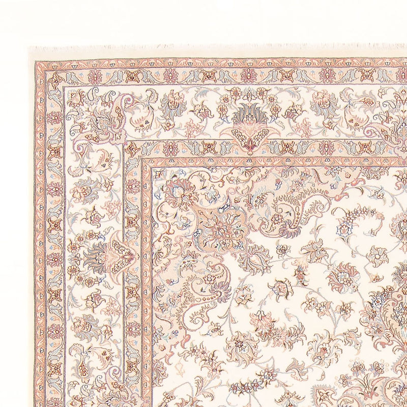 Täbriz - 50 Raj Teppich 245x300cm - Perserteppich - creme