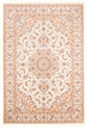 Täbriz - 50 Raj Teppich 197x293cm - Perserteppich - creme