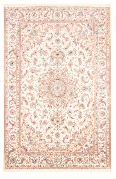 Täbriz - 50 Raj Teppich 196x300cm - Perserteppich - creme