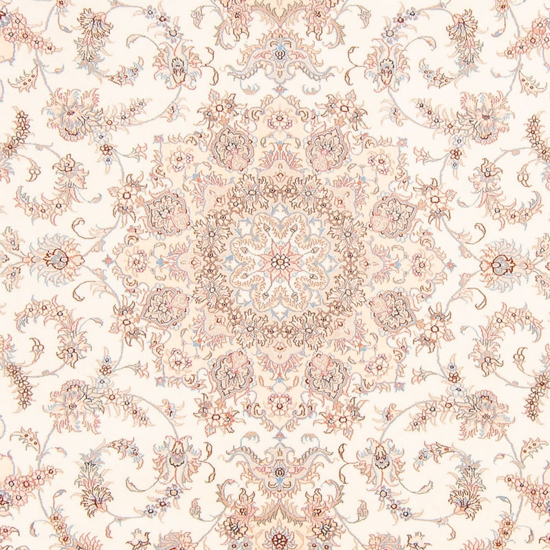Täbriz - 50 Raj Teppich 196x300cm - Perserteppich - creme