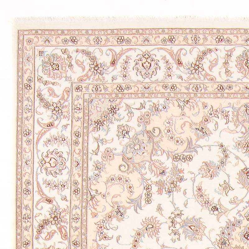 Täbriz - 50 Raj Teppich 196x300cm - Perserteppich - creme