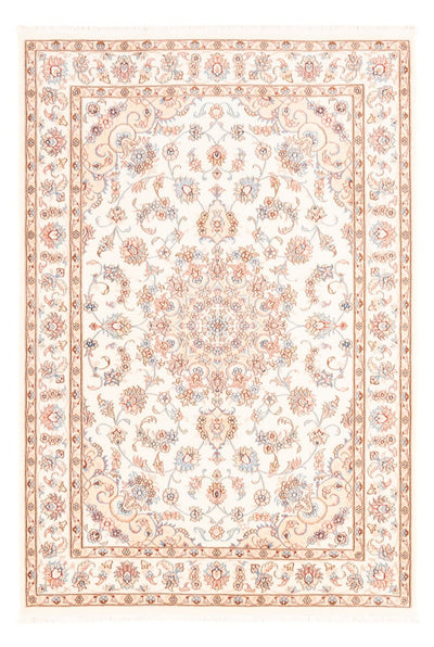 Täbriz Teppich 118x173cm - Perserteppich - creme
