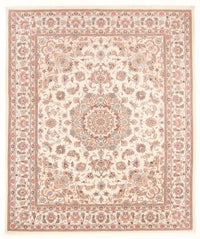 Täbriz - 50 Raj Teppich 198x248cm - Perserteppich - creme – product image
