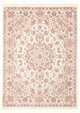 Täbriz - 50 Raj Teppich 150x205cm - Perserteppich - creme