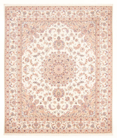 Täbriz - 50 Raj Teppich 252x300cm - Perserteppich - creme