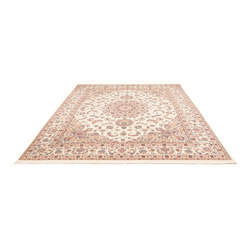 Täbriz - 50 Raj Teppich 252x300cm - Perserteppich - creme