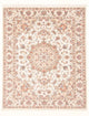 Täbriz - 50 Raj Teppich 150x197cm - Perserteppich - creme