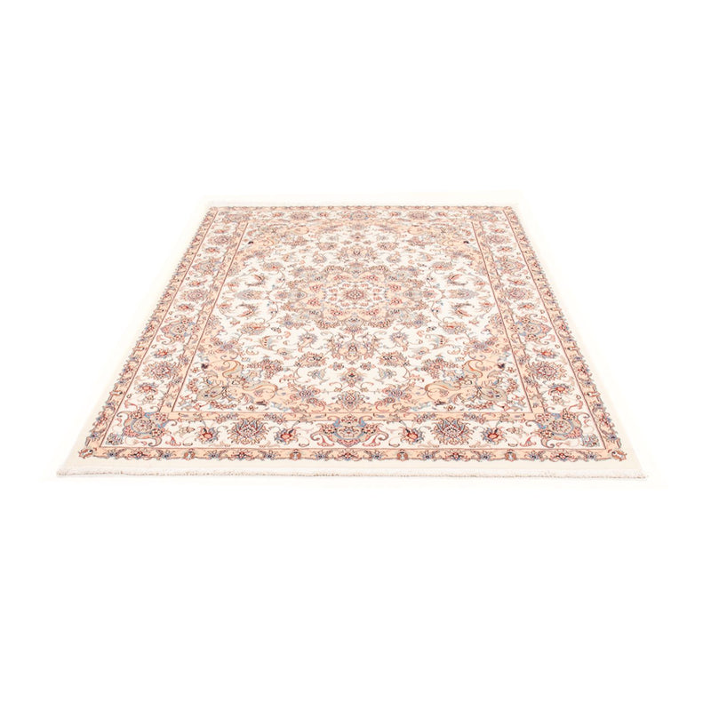 Täbriz - 50 Raj Teppich 151x200cm - Perserteppich - creme