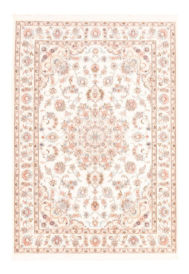 Täbriz Teppich 119x174cm - Perserteppich - creme