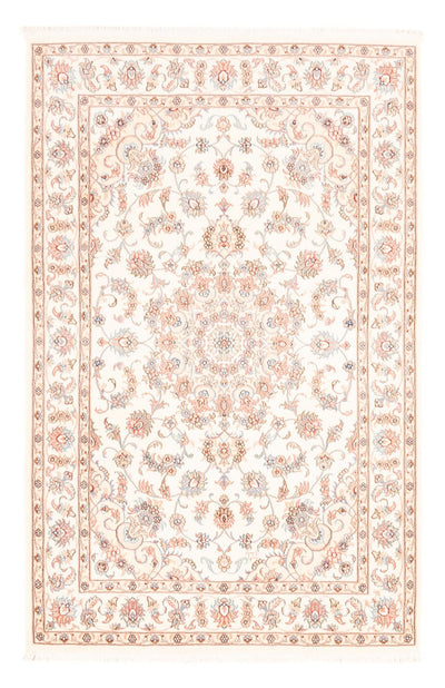 Täbriz Teppich 120x183cm - Perserteppich - creme