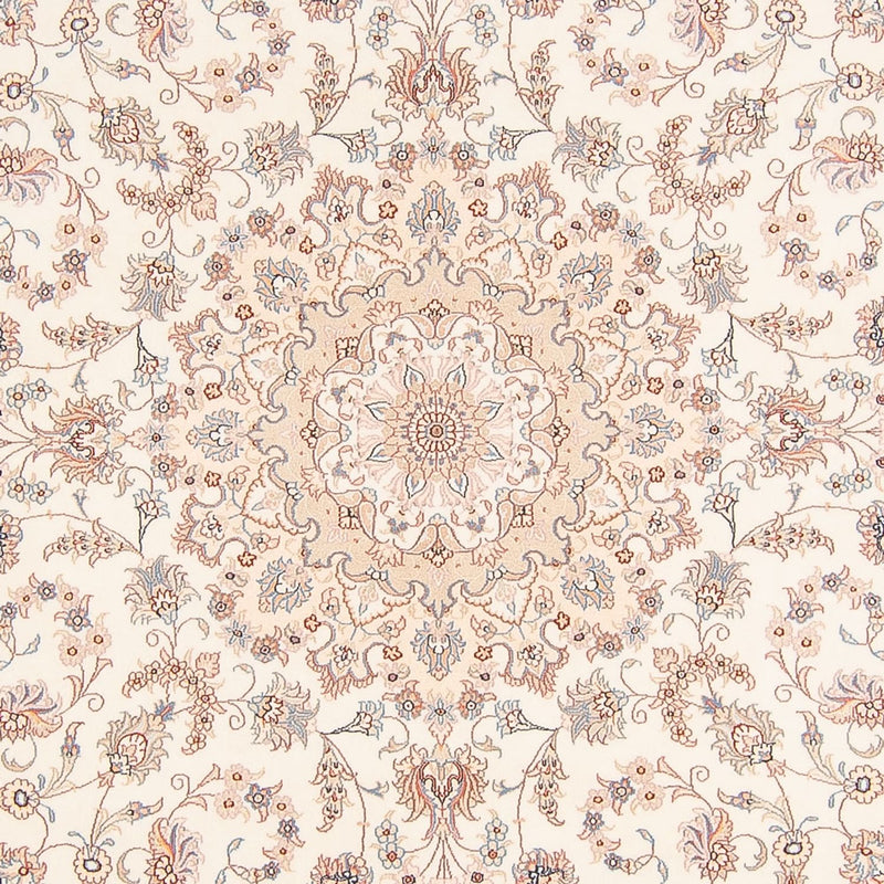 Täbriz - 50 Raj Teppich 240x250cm - Perserteppich - creme