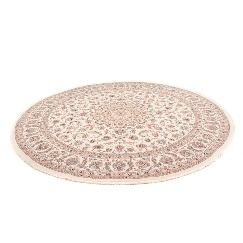 Täbriz - 50 Raj Teppich 240x250cm - Perserteppich - creme