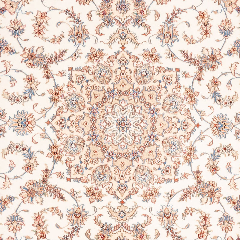 Täbriz - 50 Raj Teppich 169x232cm - Perserteppich - creme