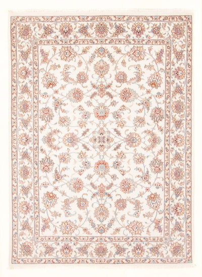 Täbriz - 50 Raj Teppich 150x201cm - Perserteppich - creme