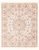 Täbriz - 50 Raj Teppich 151x200cm - Perserteppich - creme