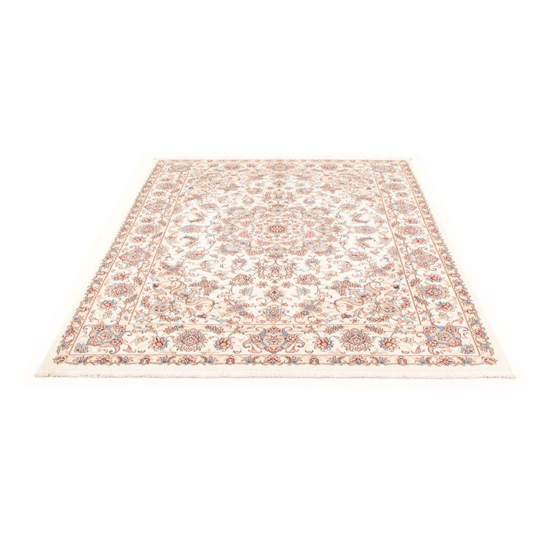 Täbriz - 50 Raj Teppich 151x200cm - Perserteppich - creme
