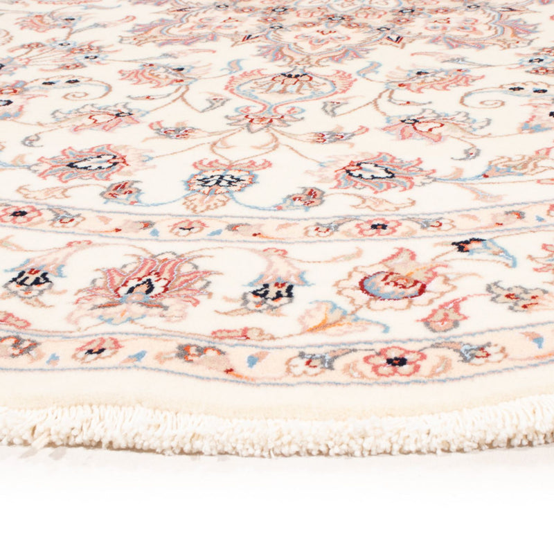 Täbriz - 50 Raj Teppich 150x158cm - Perserteppich - creme