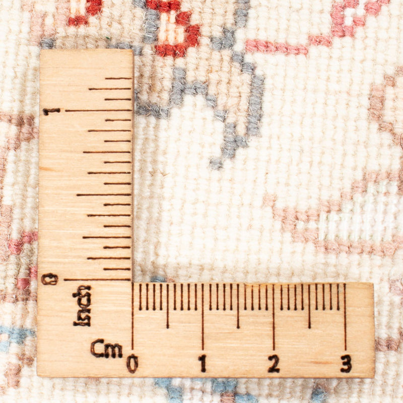 Täbriz - 50 Raj Teppich 150x158cm - Perserteppich - creme