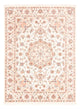 Täbriz Teppich 150x203cm - Perserteppich - creme