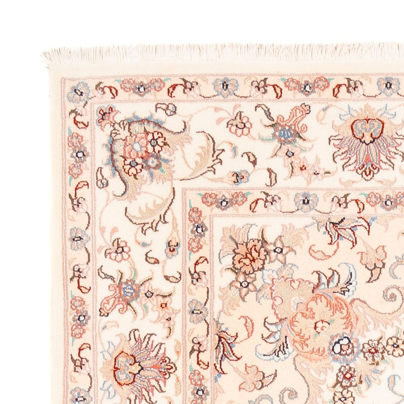Täbriz Teppich 150x203cm - Perserteppich - creme