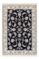 Nain - 6La Teppich 80x120cm - Perserteppich - dunkelblau