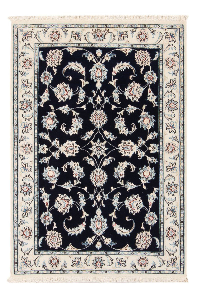 Nain - 6La Teppich 80x120cm - Perserteppich - dunkelblau