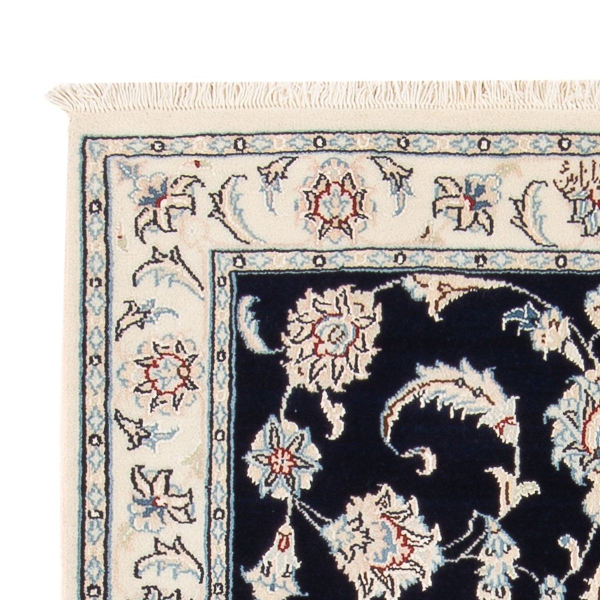 Nain - 6La Teppich 80x120cm - Perserteppich - dunkelblau