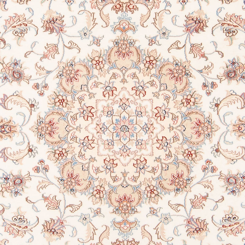 Täbriz - 50 Raj Teppich 150x188cm - Perserteppich - creme