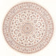Täbriz - 50 Raj Teppich 196x202cm - Perserteppich - creme