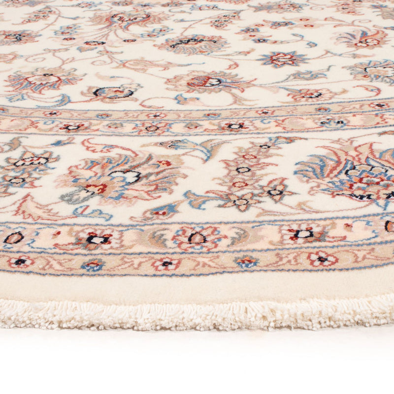 Täbriz - 50 Raj Teppich 250x250cm - Perserteppich - creme