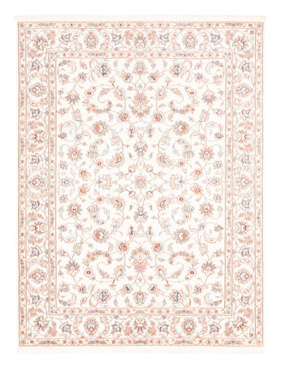 Täbriz Teppich 147x200cm - Perserteppich - creme