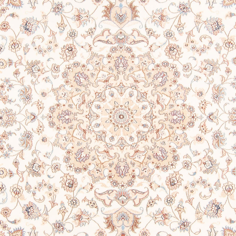 Täbriz - 50 Raj Teppich 245x260cm - Perserteppich - creme