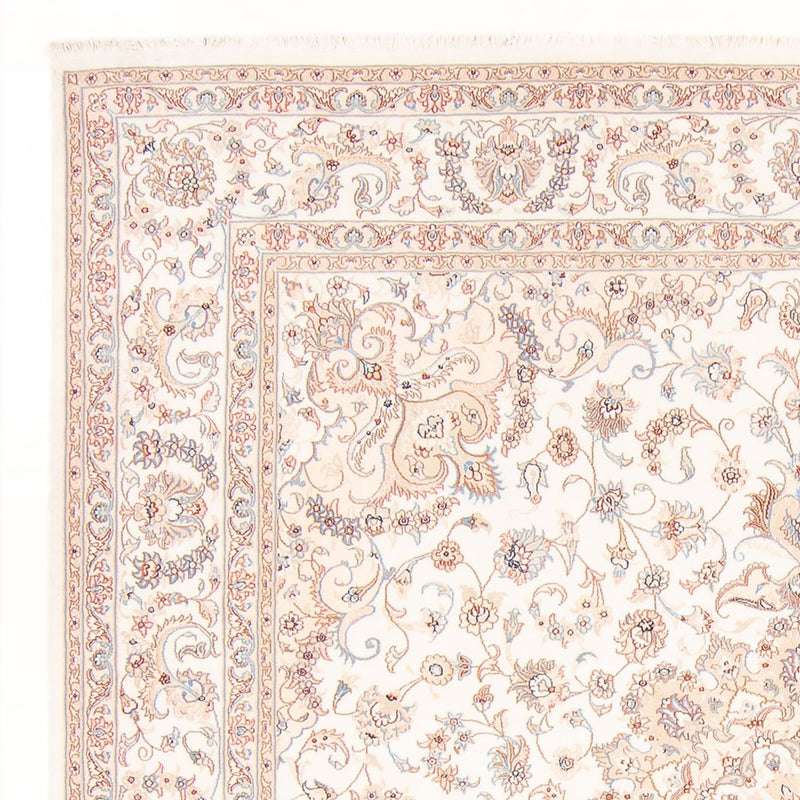 Täbriz - 50 Raj Teppich 245x260cm - Perserteppich - creme