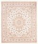 Täbriz - 50 Raj Teppich 227x268cm - Perserteppich - creme