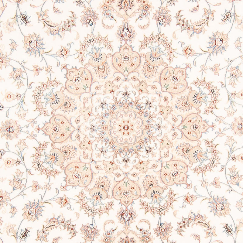Täbriz - 50 Raj Teppich 227x268cm - Perserteppich - creme