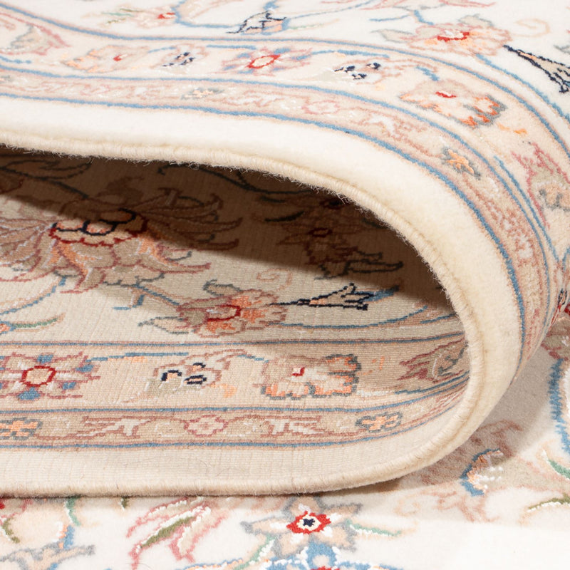 Täbriz - 50 Raj Teppich 227x268cm - Perserteppich - creme