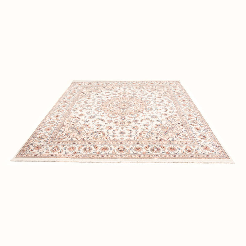 Täbriz - 50 Raj Teppich 227x268cm - Perserteppich - creme