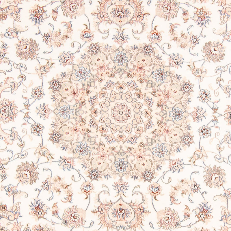Täbriz - 50 Raj Teppich 197x248cm - Perserteppich - creme