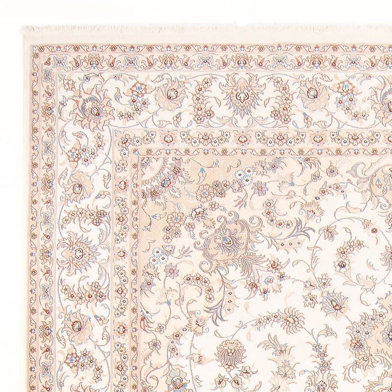 Täbriz - 50 Raj Teppich 247x345cm - Perserteppich - creme