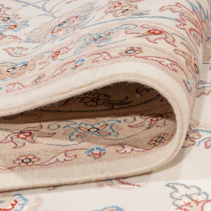Täbriz - 50 Raj Teppich 247x345cm - Perserteppich - creme