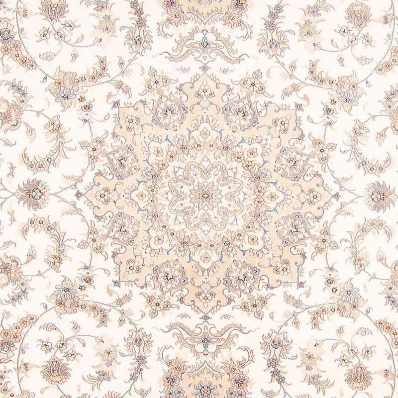 Täbriz - 50 Raj Teppich 245x347cm - Perserteppich - creme