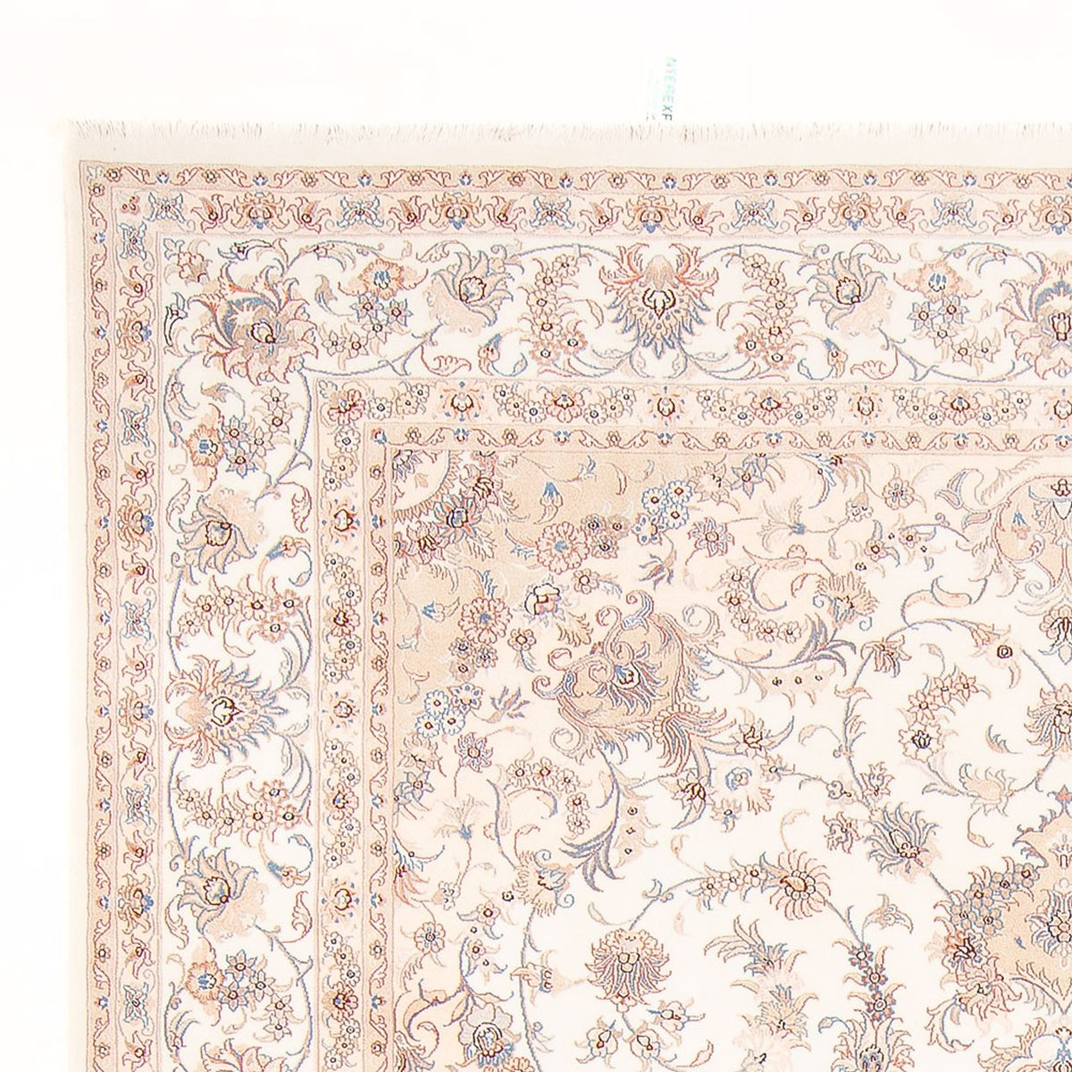 Täbriz - 50 Raj Teppich 245x347cm - Perserteppich - creme