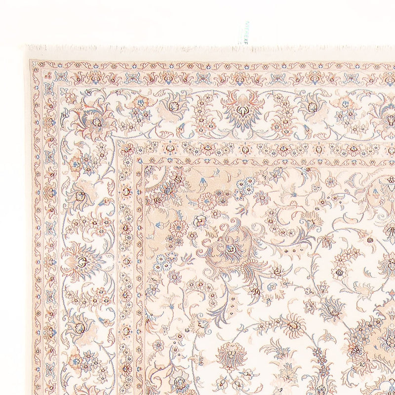 Täbriz - 50 Raj Teppich 245x347cm - Perserteppich - creme