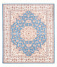 Täbriz - 50 Raj Teppich 197x253cm - Perserteppich - hellblau