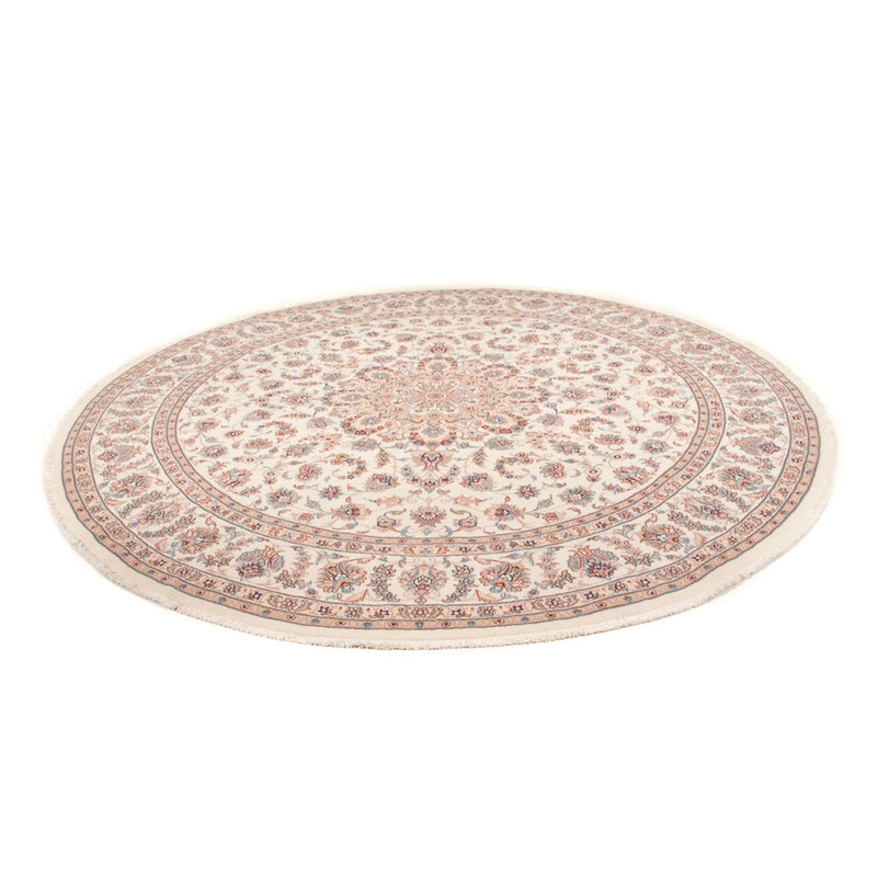 Täbriz - 50 Raj Teppich 248x248cm - Perserteppich - creme