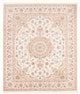 Täbriz - 50 Raj Teppich 198x243cm - Perserteppich - creme