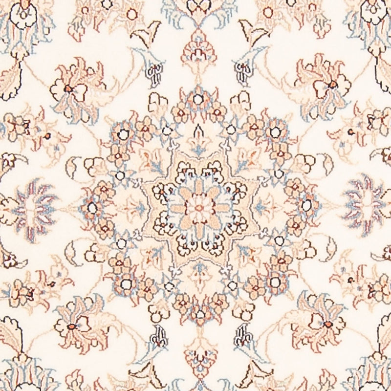Täbriz - 50 Raj Teppich 80x250cm - Perserteppich - creme