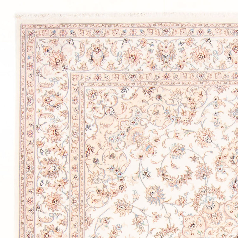 Täbriz - 50 Raj Teppich 226x260cm - Perserteppich - creme