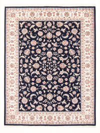 Täbriz - 50 Raj Teppich 153x201cm - Perserteppich - dunkelblau – product image